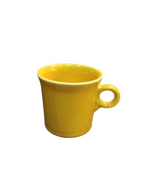 Fiesta Bright Yellow Ceramic Mug with Loop Handle